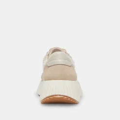 Dolen Sneakers Ivory Multi Woven