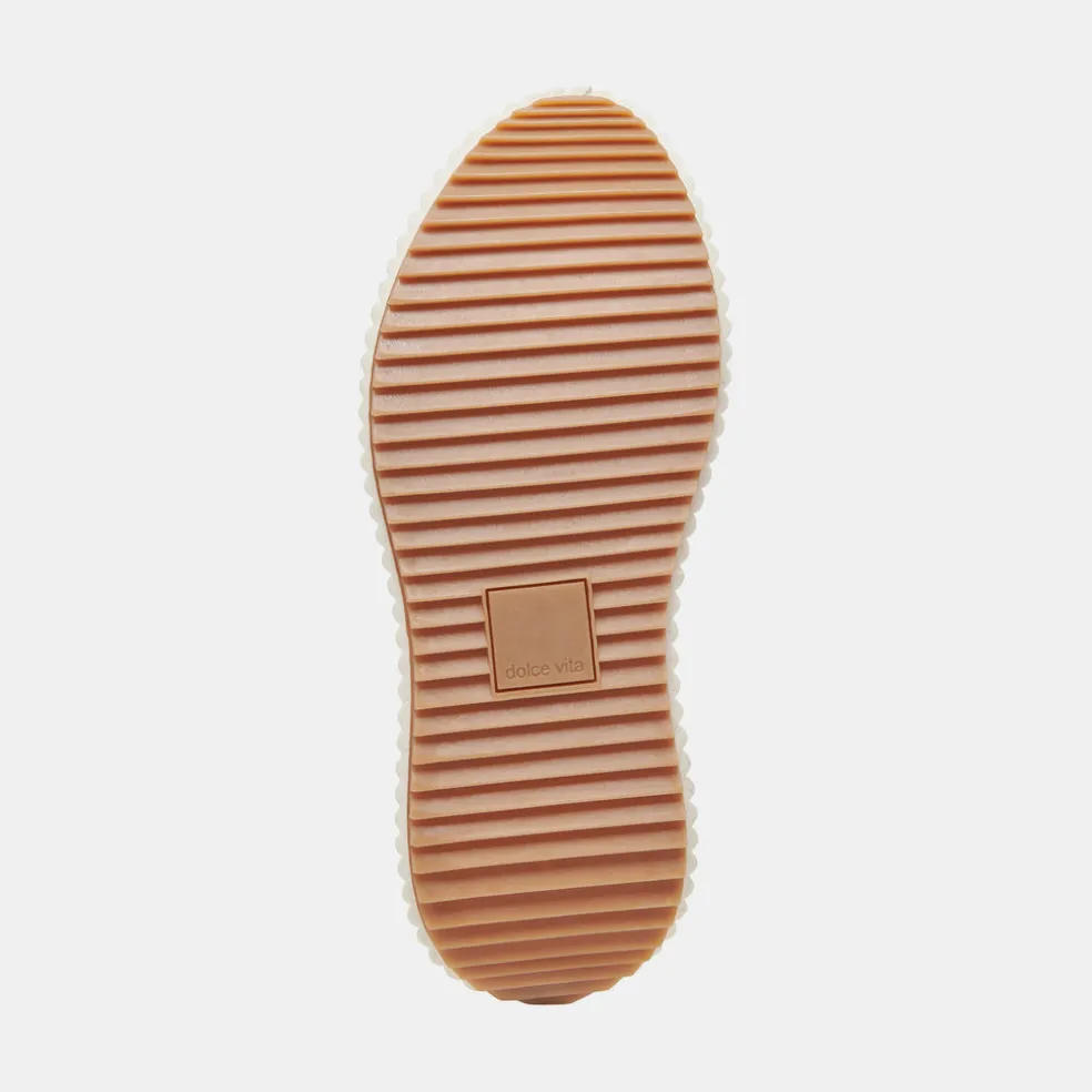 Dolen Sneakers Ivory Multi Woven