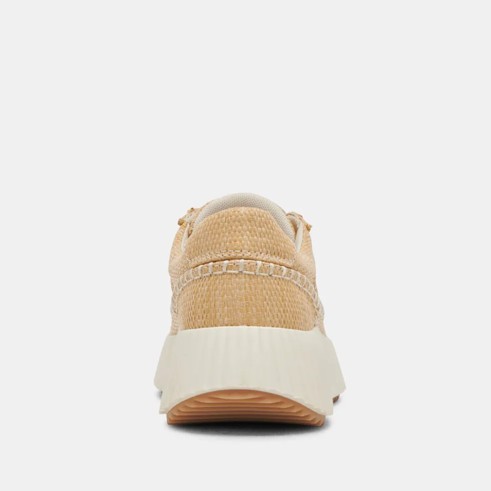 Dolen Sneakers Lt Natural Raffia