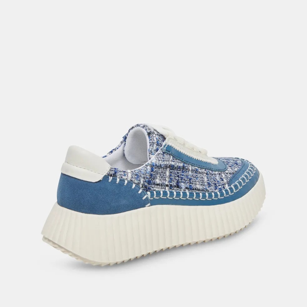 Dolen Sneakers Navy Multi Woven