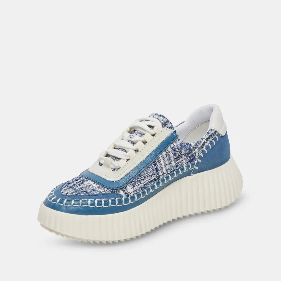 Dolen Sneakers Navy Multi Woven