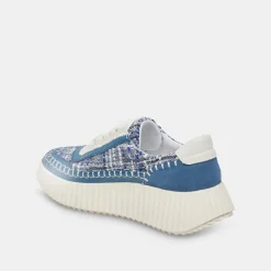 Dolen Sneakers Navy Multi Woven