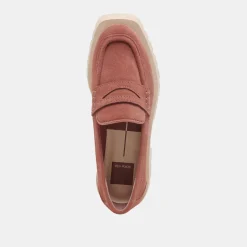Elias Flats Mauve Suede
