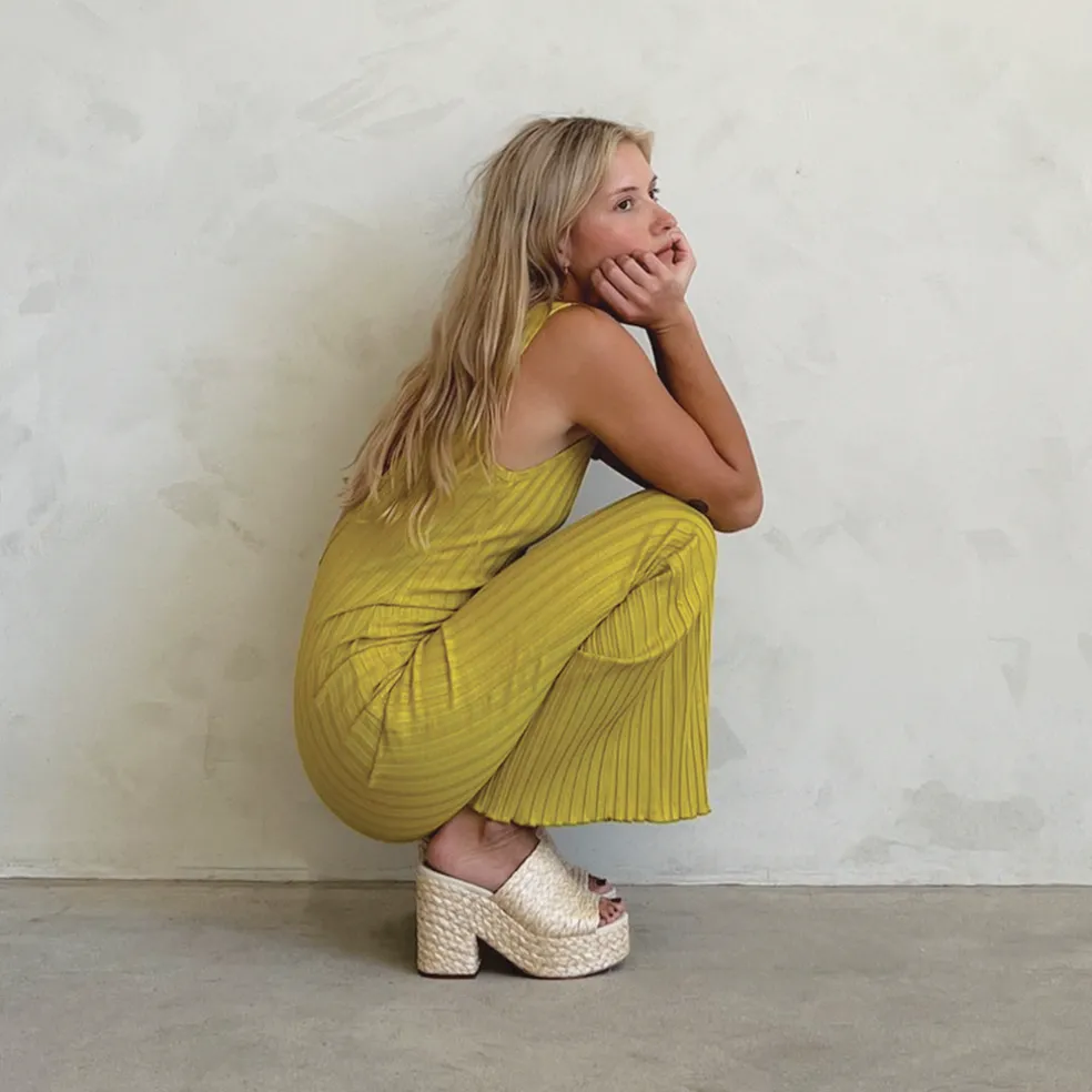 Elora Heels Lt Natural Raffia