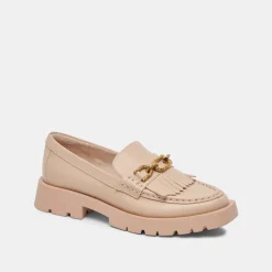 Erna Wide Flats Lt Blush Leather