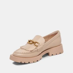 Erna Wide Flats Lt Blush Leather