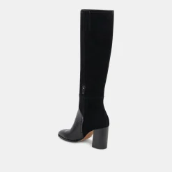 Fynn Boots Black Multi Embossed Leather