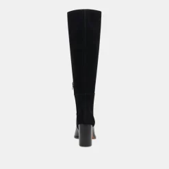 Fynn Boots Black Multi Embossed Leather