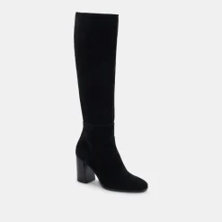 Fynn Boots Black Suede