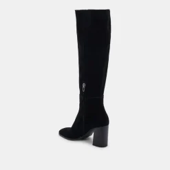 Fynn Boots Black Suede