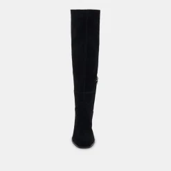 Fynn Boots Black Suede
