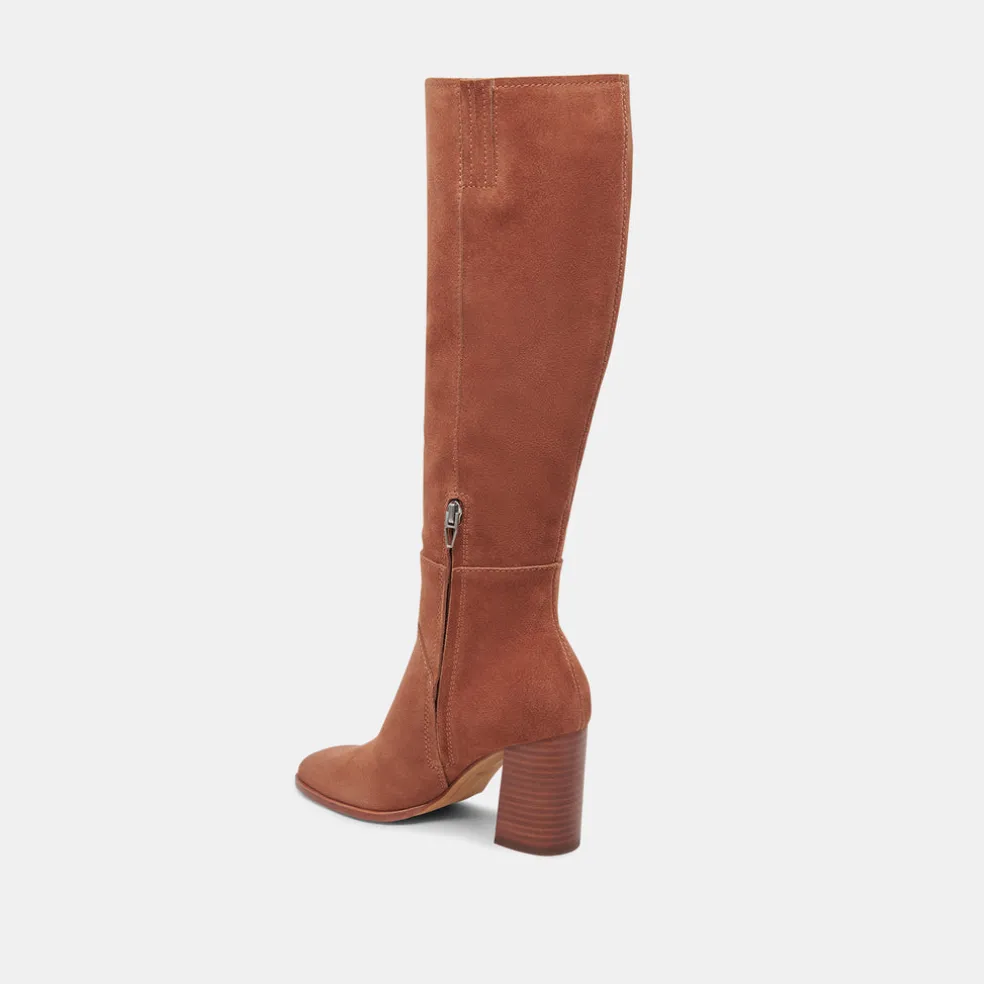 Fynn Boots Dk Brown Suede