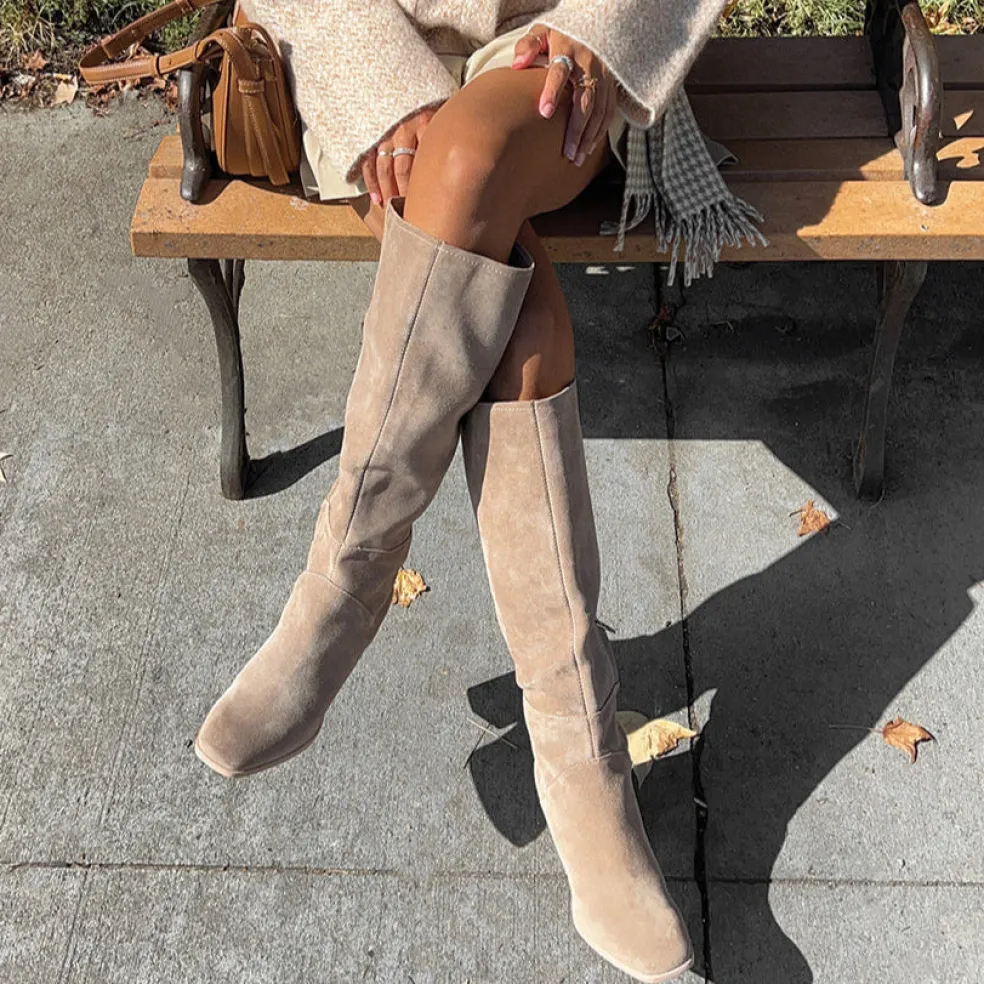 Fynn Boots Truffle Suede