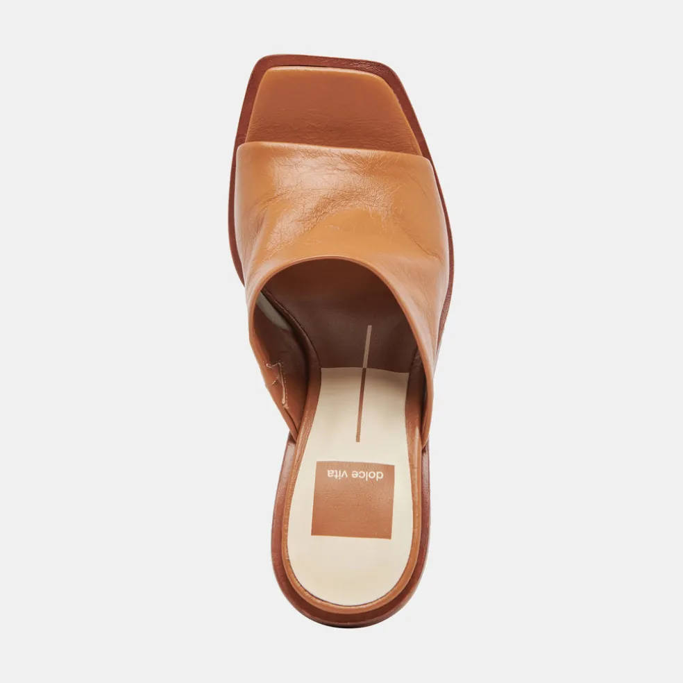 Gilded Wedges Acorn Leather