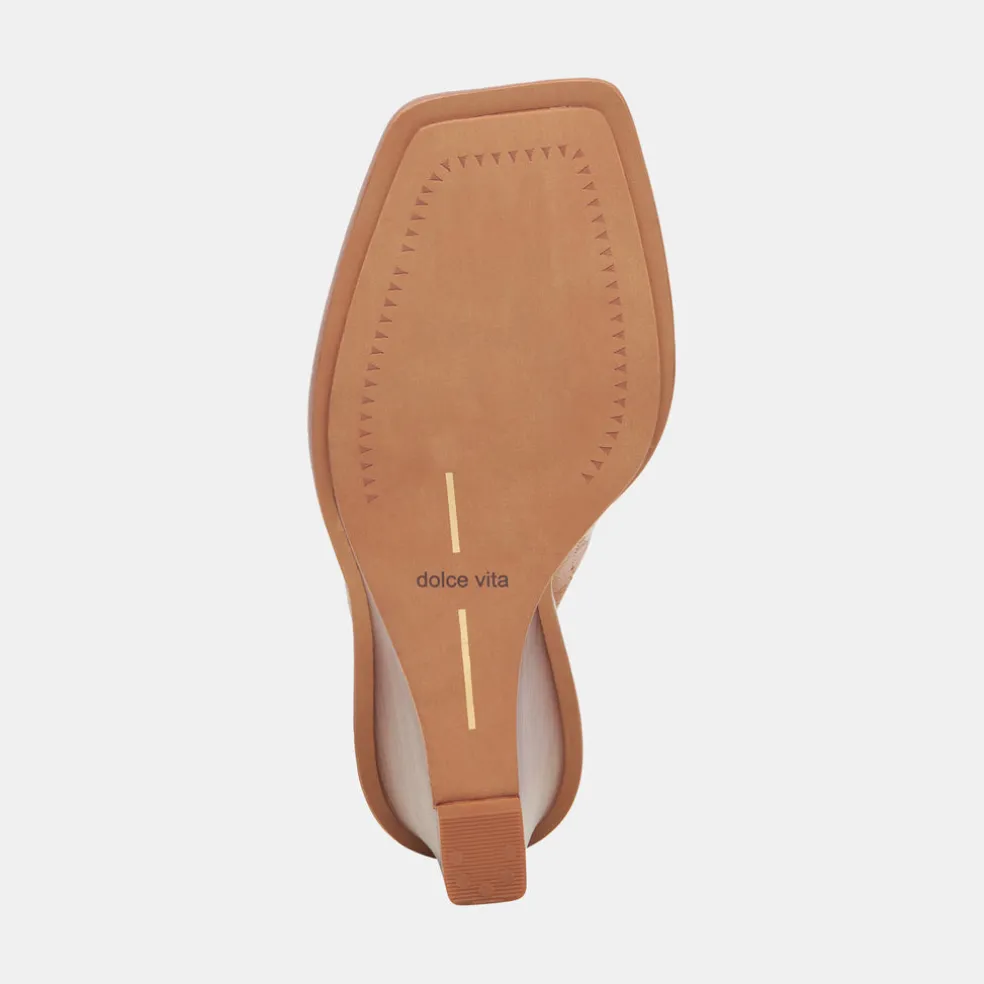 Gilded Wedges Acorn Leather