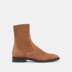 Gineva Boots Chestnut Suede