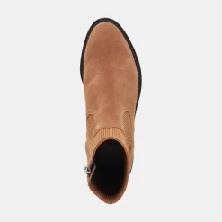 Gineva Boots Chestnut Suede