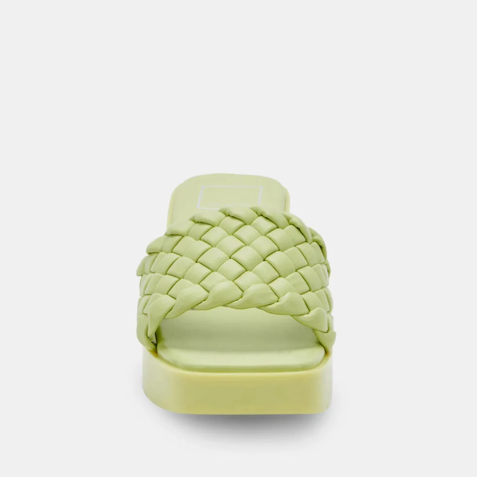 Goldy Sandals Light Green Stella
