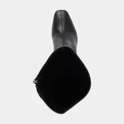 Gyra Wide Calf Boots Black Leather