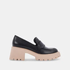 Halona Loafers Black Leather
