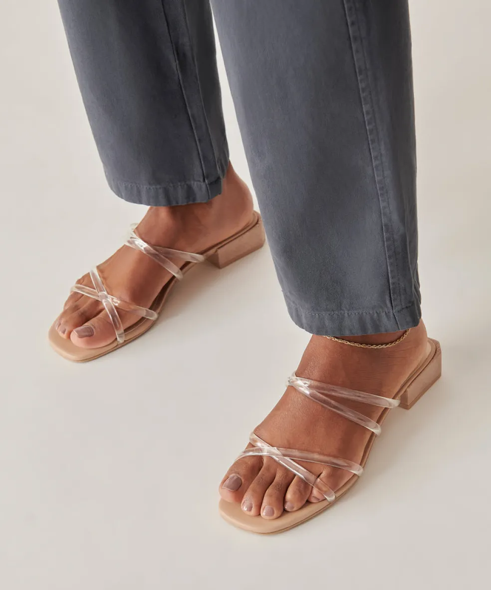 Hapi Sandals Crystal Vinyl