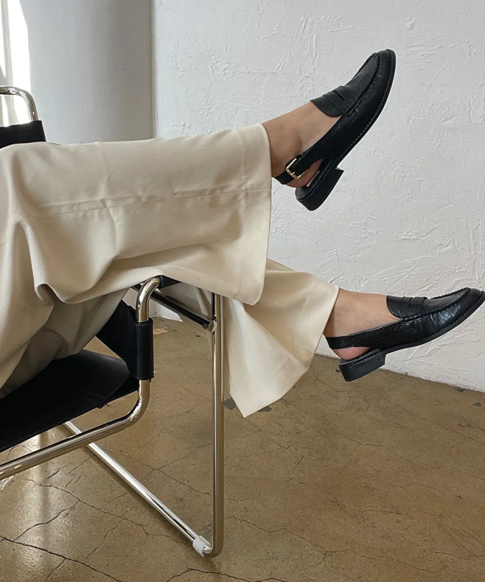 Hardi Loafers Midnight Crinkle Patent