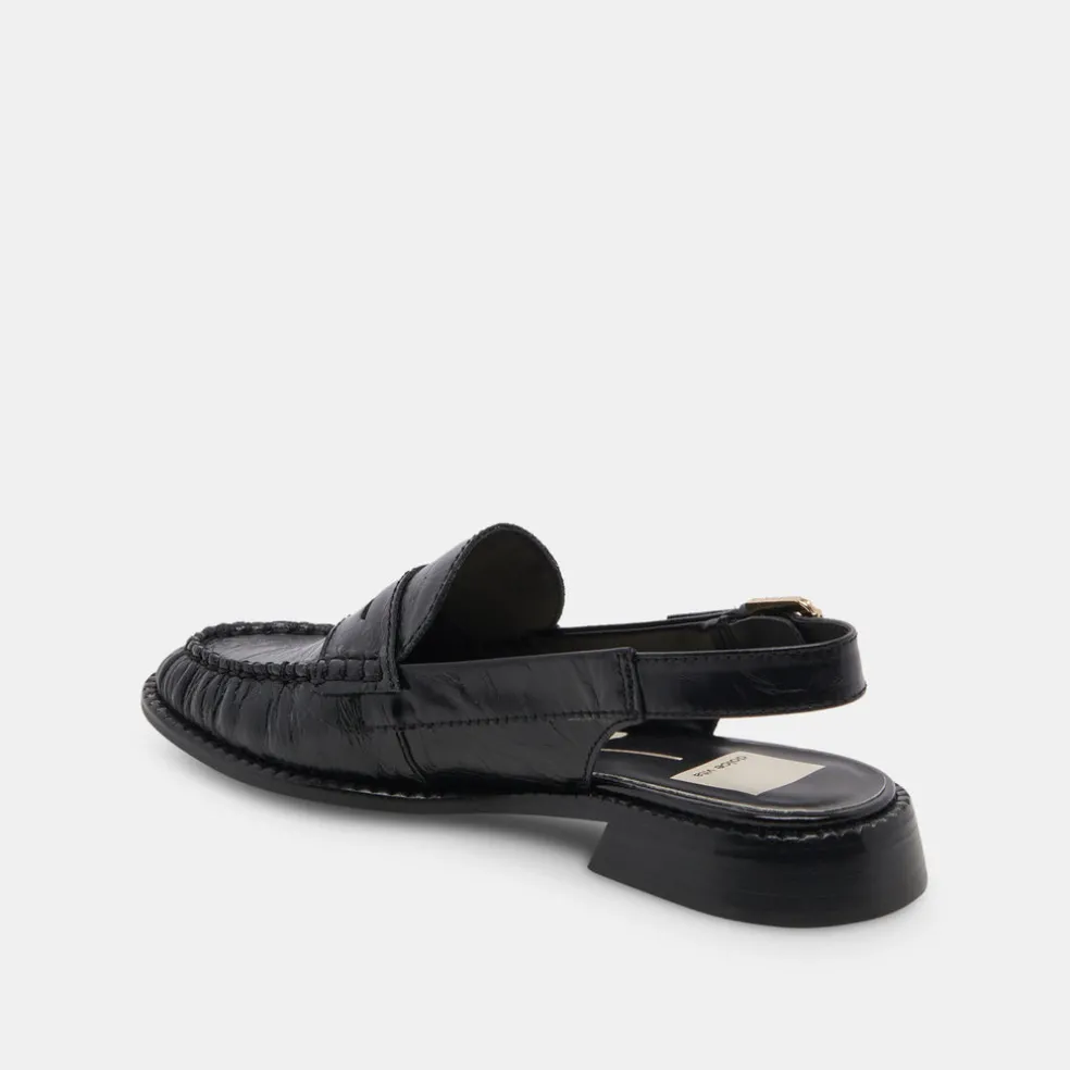 Hardi Loafers Midnight Crinkle Patent