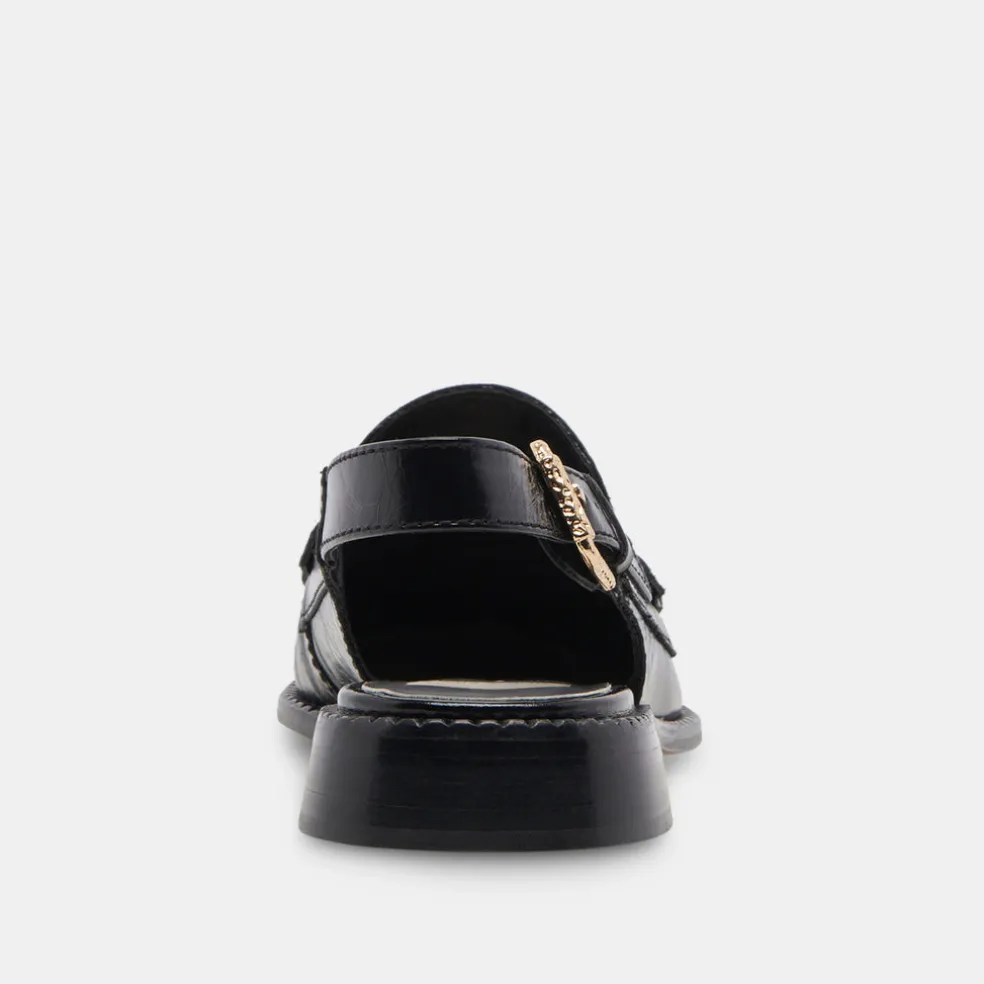 Hardi Loafers Midnight Crinkle Patent