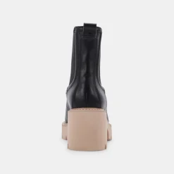 Hawk H2O Booties Black Leather