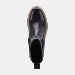 Hawk H2O Booties Black Leather