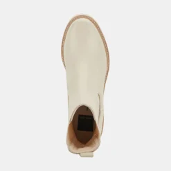 Hawk H2O Booties Ivory Leather