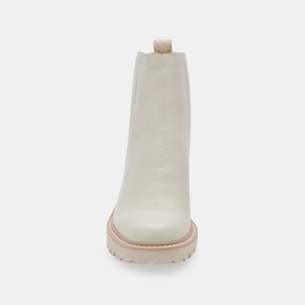 Huey H2O Boots Off White Leather