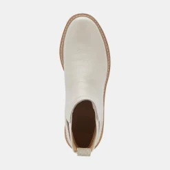 Huey H2O Boots Off White Leather