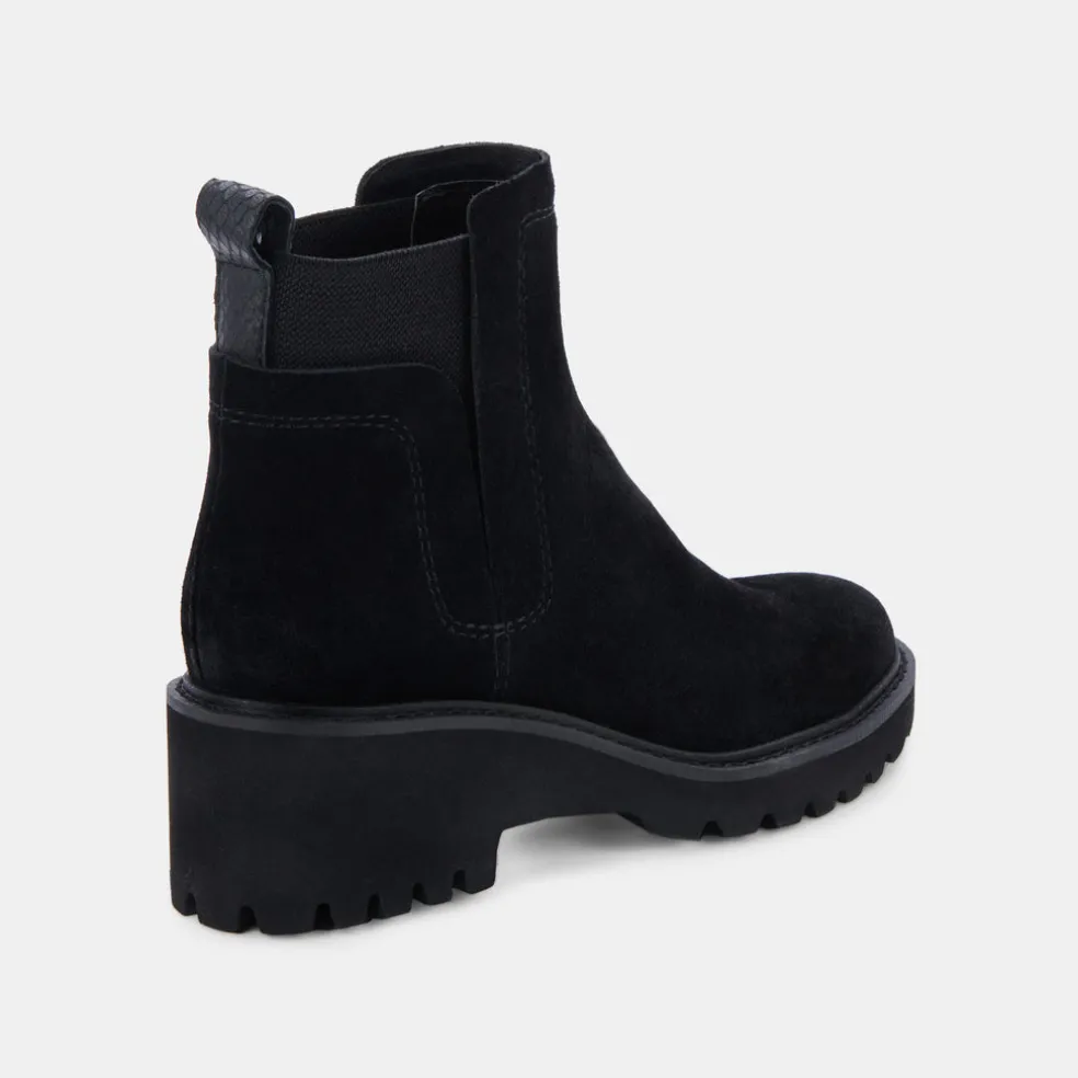 Huey H2O Boots Onyx Suede