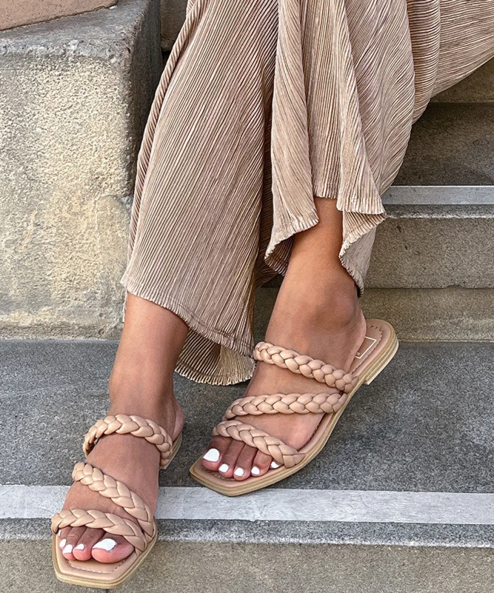Iman Wide Sandals Cafe Stella
