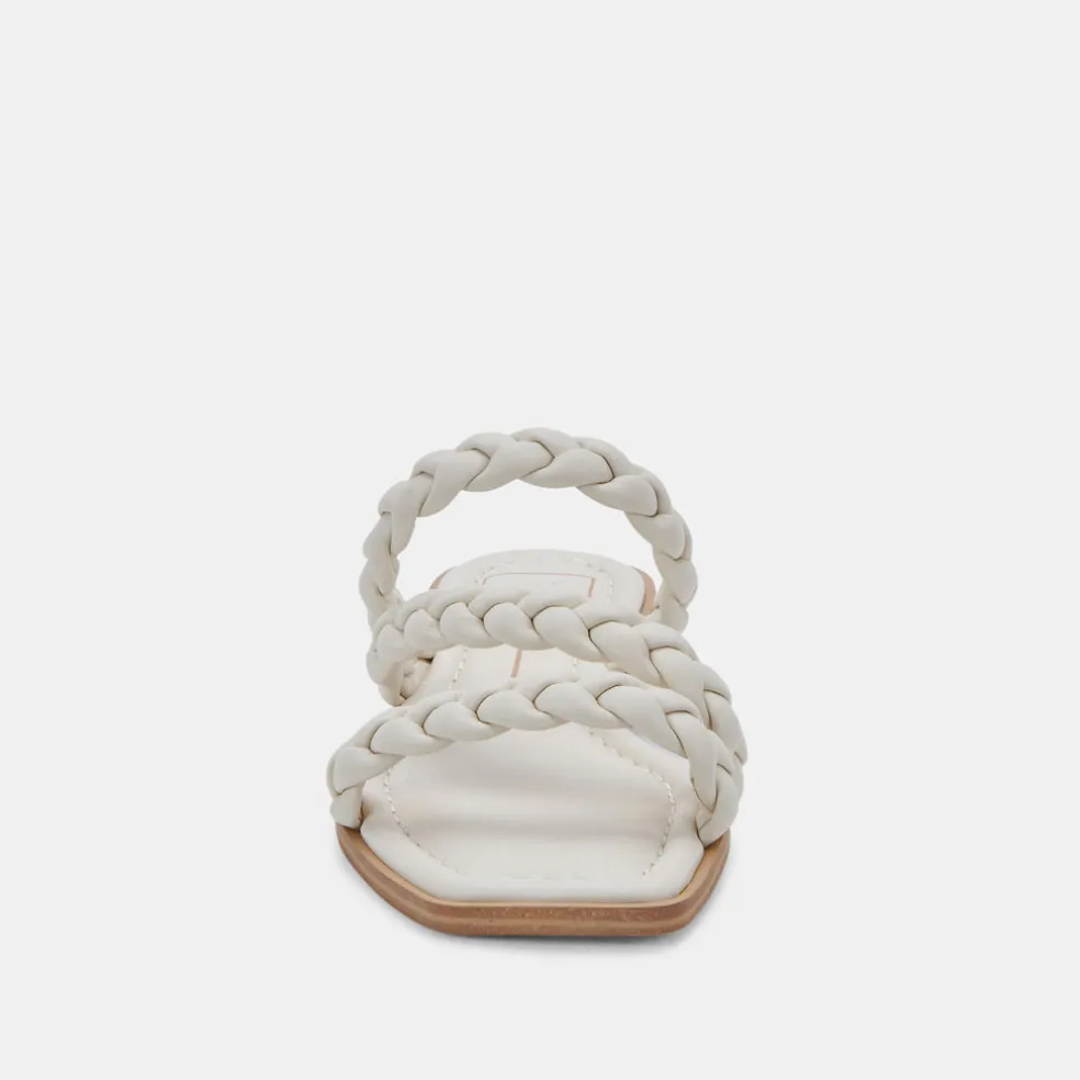 Iman Wide Sandals Ivory Stella