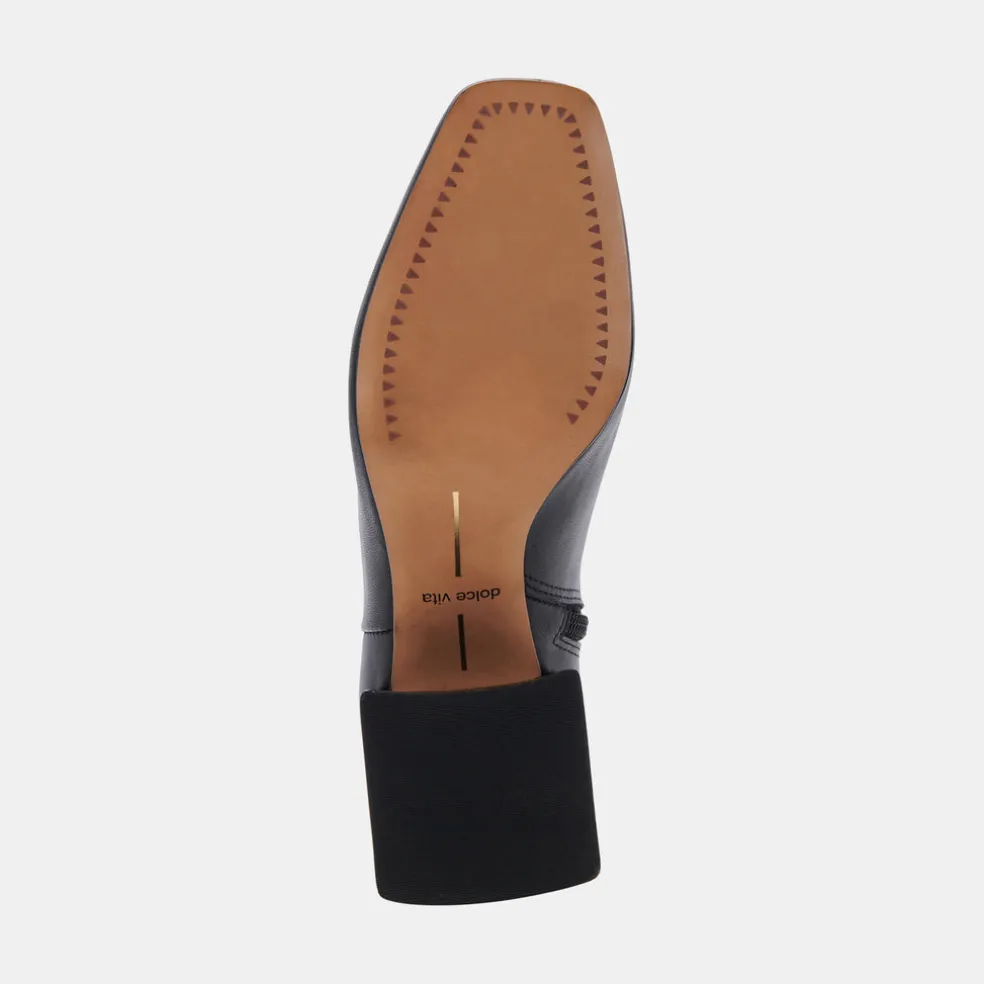 Imogen H2O Booties Black Leather