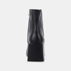 Imogen H2O Booties Black Leather