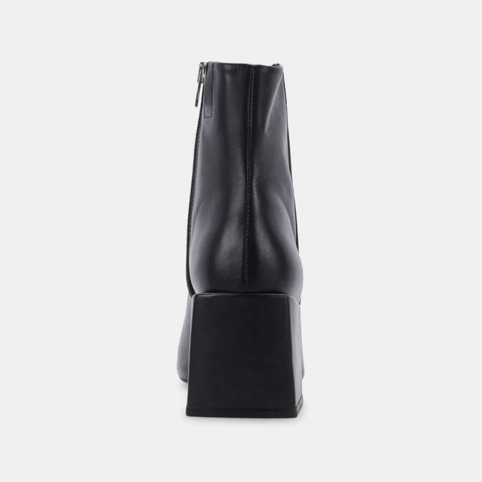 Imogen H2O Booties Black Leather