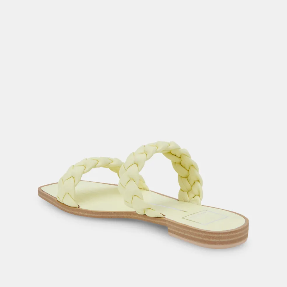 Indy Sandals Lemon Cream Stella