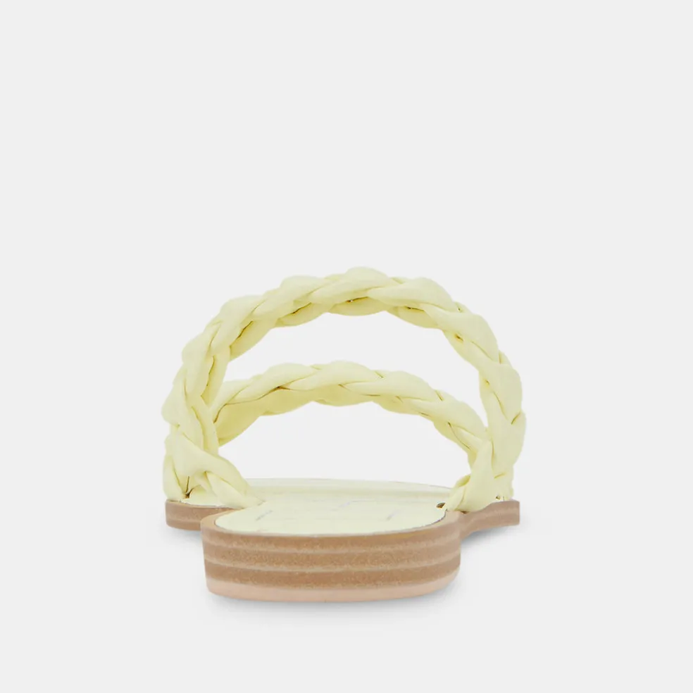 Indy Sandals Lemon Cream Stella