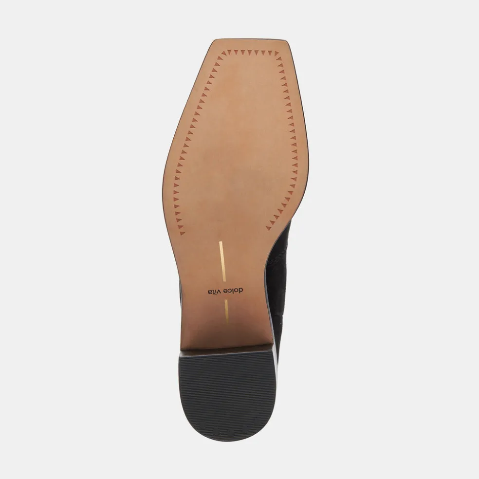 Irnie Booties Black Nubuck