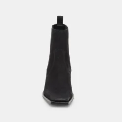 Irnie Booties Black Nubuck