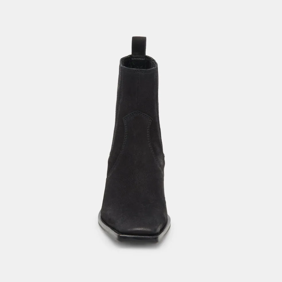 Irnie Booties Black Nubuck