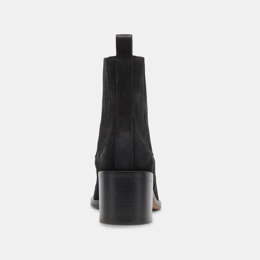Irnie Booties Black Nubuck