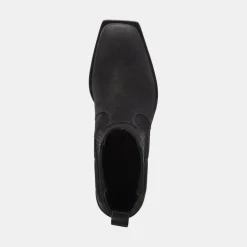 Irnie Booties Black Nubuck