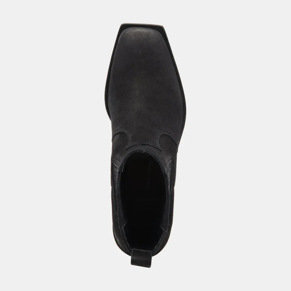 Irnie Booties Black Nubuck