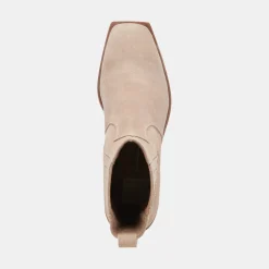 Irnie Booties Taupe Suede