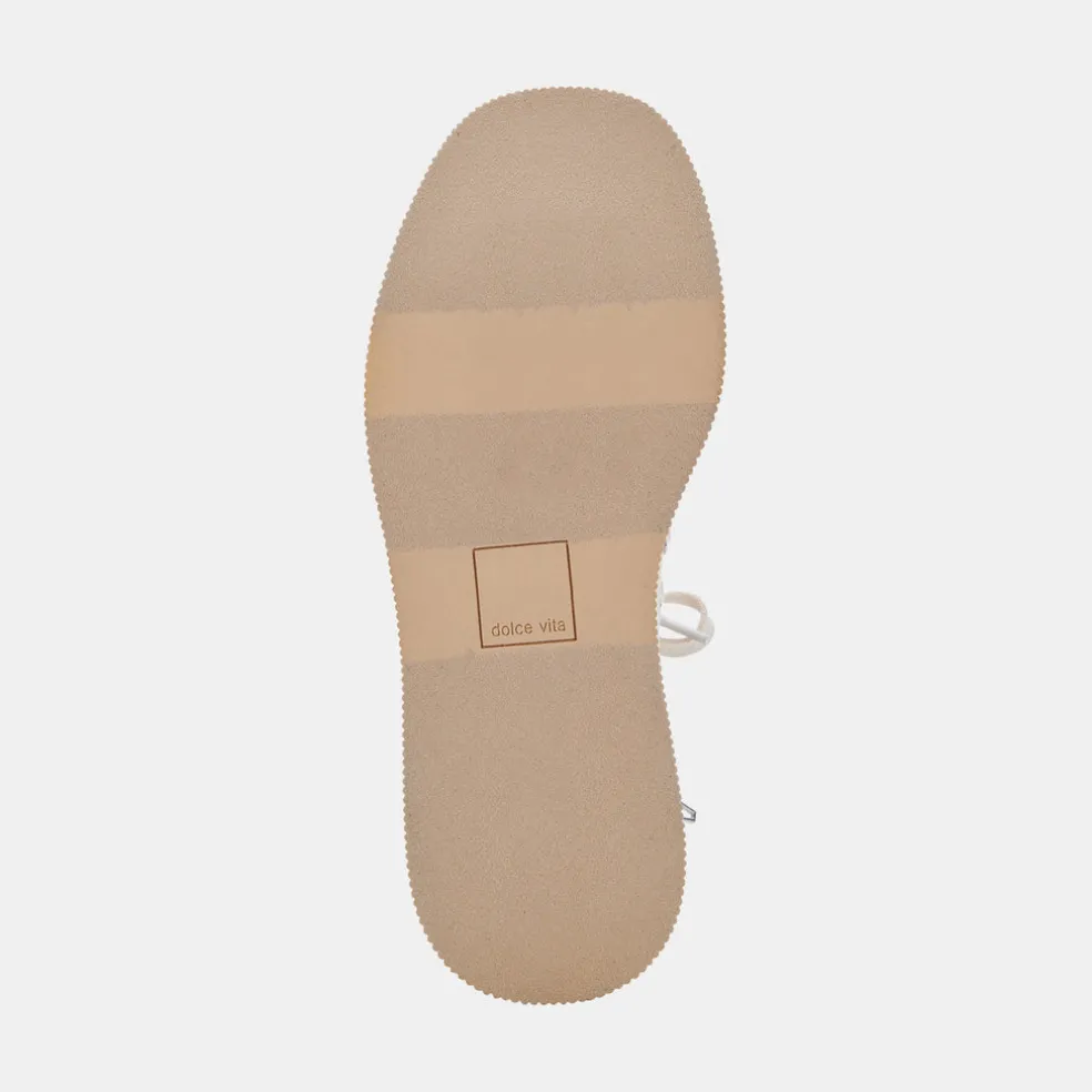 Jasmin Boots Ivory Leather