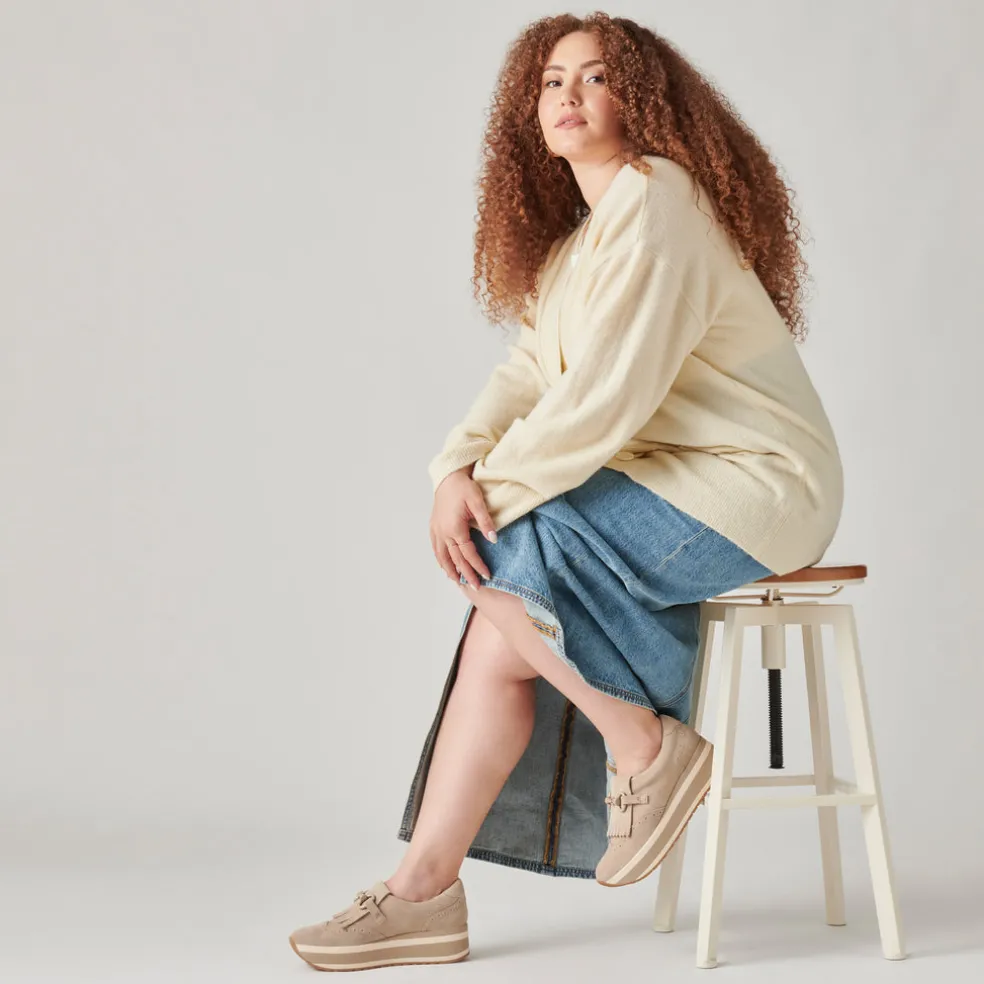 Jhax Sneakers Almond Suede